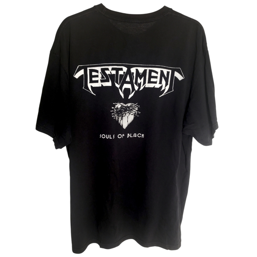 Rock & Death T-shirt from iconic Heavy Metal band Testament Size XL Men - Picture 2 of 5